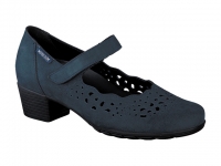 Chaussure mephisto bottines modele ivora bleu marine